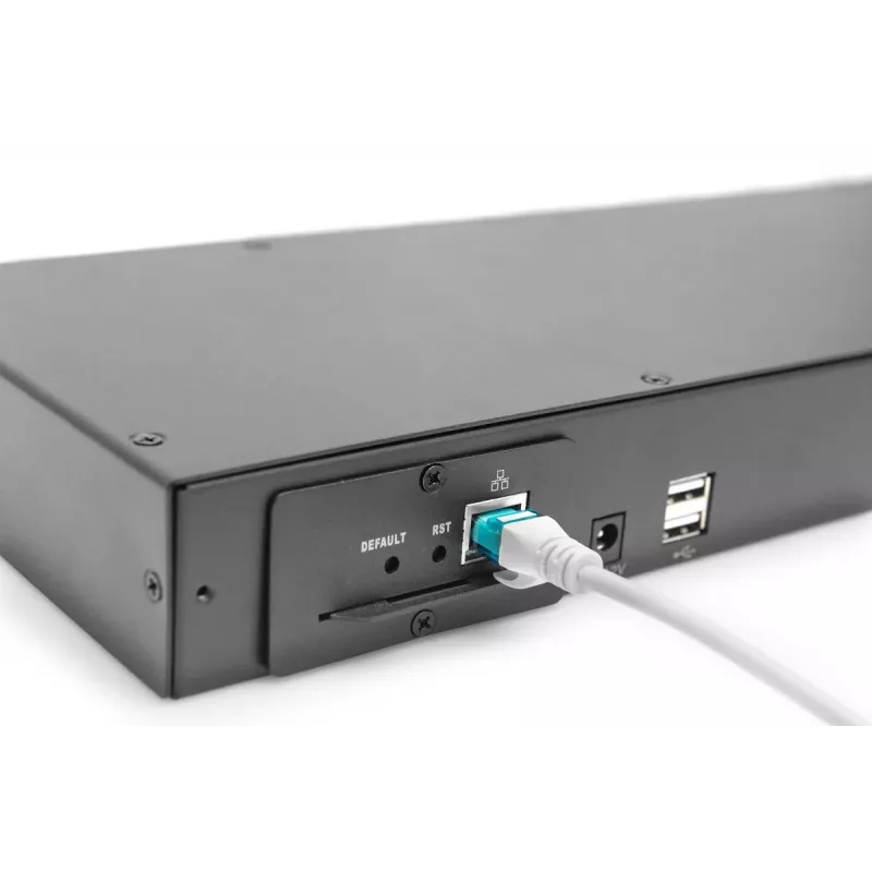 DIGITUS modulárny Cat5 KVM prepínač 16-portový pre modulárnu KVM konzolu