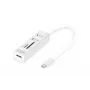 DIGITUS USB 2.0 Type-C HUB s čítačkou kariet 3x USB 2.0. 1x SD, 1x MicroSD konektor hliníkové puzdro