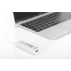 DIGITUS USB 2.0 Type-C HUB s čítačkou kariet 3x USB 2.0. 1x SD, 1x MicroSD konektor hliníkové puzdro