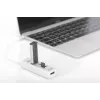 DIGITUS USB 2.0 Type-C HUB s čítačkou kariet 3x USB 2.0. 1x SD, 1x MicroSD konektor hliníkové puzdro