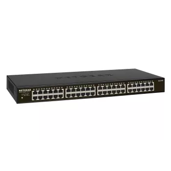 NETGEAR GS348 unmanaged Gigabit Ethernet (10/100/1000) 1U čierna