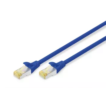 DIGITUS Patch kábel - CAT6a - S/FTP - Snagless - Cu - 5 m - modrý