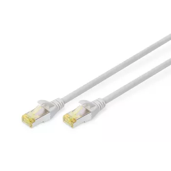 DIGITUS Patch kábel - CAT6a - S/FTP - Snagless - Cu - 7 m - sivý
