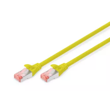 DIGITUS Patch kábel - CAT6 - S/FTP - ochrana západky - Cu - 10 m - žltá