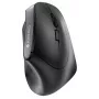 CHERRY MW 4500 bezdrôtová 45-stupňová myš, čierna, USB, pre pravákov, vertikálny dizajn, optická, RF bezdrôtová, 1200 DPI, čierna
