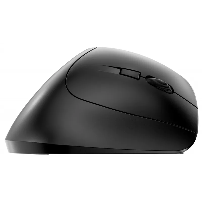 CHERRY MW 4500 bezdrôtová 45-stupňová myš, čierna, USB, pre pravákov, vertikálny dizajn, optická, RF bezdrôtová, 1200 DPI, čierna
