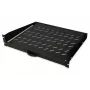 DIGITUS výsuvná polica 2U na pevnú montáž, 88x483x352 mm, do 30 kg, sivá (RAL 7035)