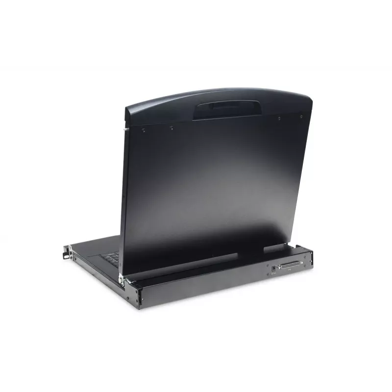 DIGITUS DS-72211-3GE 19-palcová LCD KVM konzola, 16-portové VGA, touchpad, nemecká klávesnica