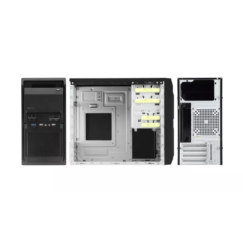 Chieftec LT-01B-350GPB počítačová skriňa Mini Tower čierna 250 W