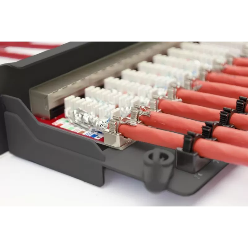DIGITUS Professional CAT6A, trieda EA Patch Panel, tienený