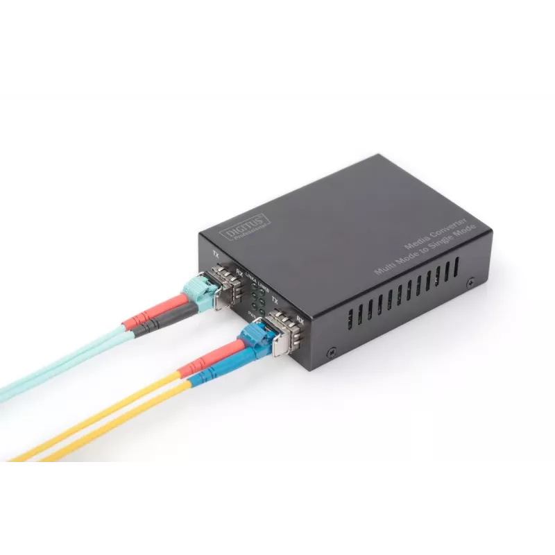 DIGITUS Multi-/Singlemode Mediálny konvertor Gigabit 850nm 1310nm 1550nm (SM)