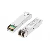 DIGITUS 1,25 Gbit/s SFP modul, až do 550 m Multimode, LC-Duplex konektor samec 1000Base-SX, 850 nm
