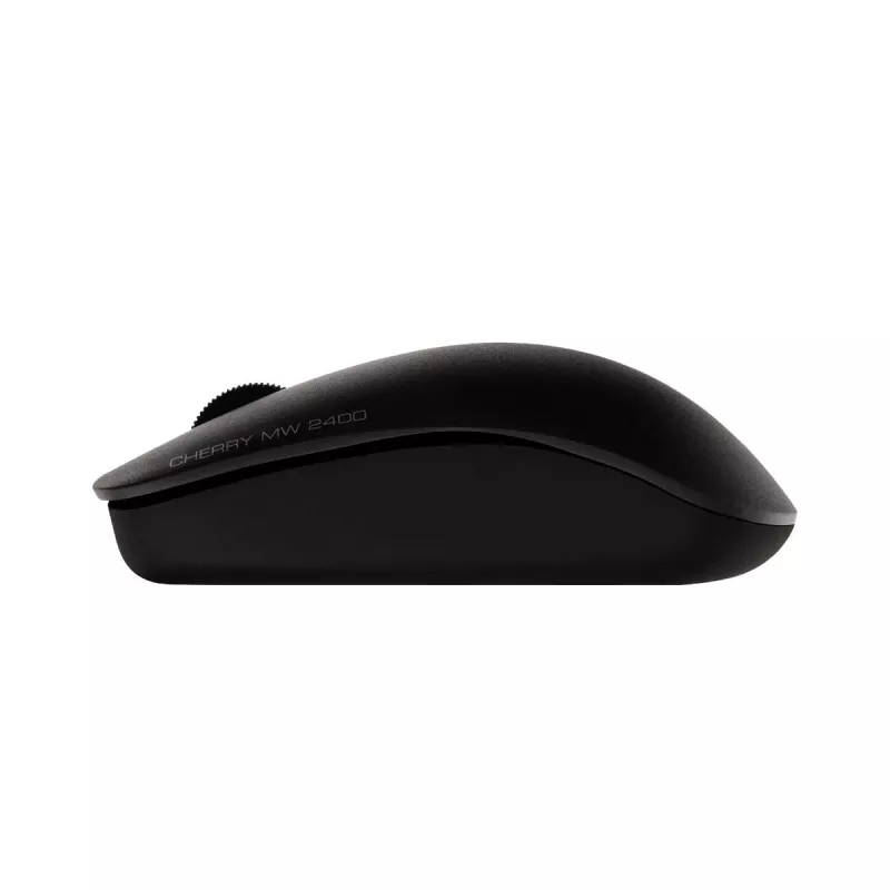 CHERRY MW 2400 Bezdrôtová myš, čierna, USB, Ambidextrous, Optical, RF Wireless, 1200 DPI, čierna