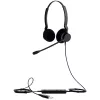 Jabra BIZ 2300 Duo, USB, UC, káblový, kancelária/call centrum, 150 - 4500 Hz, 65 g, headset, čierna