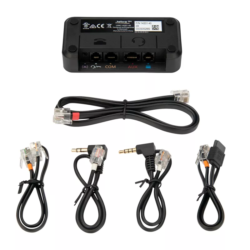 Jabra Link 14201-45, riadiaci adaptér, čierny