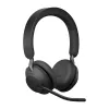 Jabra Evolve2 65 USB-A čierna UC nabíjačka Stereo, bezdrôtový, kancelária/call centrum, 20 - 20000 Hz, 176,4 g, headset, čierna