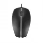 CHERRY GENTIX SILENT káblová myš, čierna, USB, obojručná, optická, USB Type-A, 1000 DPI, čierna