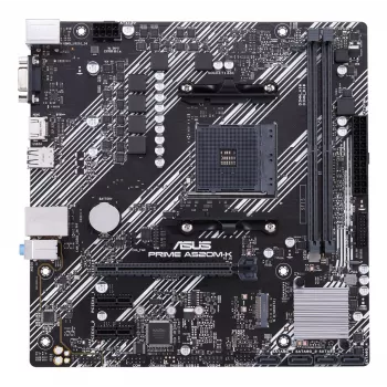 Základná doska ASUS PRIME A520M-K, AMD A520 čipset, socket AM4, micro ATX, 2x DDR4, 64 GB, 1x M.2, 4x SATA III, HDMI 2.1