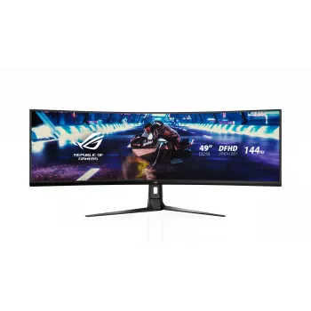 ASUS ROG Strix XG49VQ počítačový monitor 124,5 cm (49 palcov) 3840 x 1080 pixelov UltraWide Full HD LED čierny
