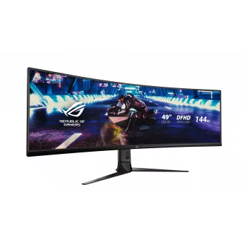 ASUS ROG Strix XG49VQ počítačový monitor 124,5 cm (49 palcov) 3840 x 1080 pixelov UltraWide Full HD LED čierny