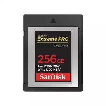 WESTERN DIGITAL SanDisk CF Express Extreme Pro 256 GB, 1700 MB/s čítanie, 1200 MB/s zápis