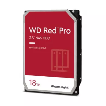 WESTERN DIGITAL pevný disk - WD Red Pro WD181KFGX - 18 TB - SATA 6 Gb/s - 3,5 palca - 7200 ot/min - 512 MB vyrovnávacia pamäť
