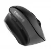 CHERRY MW 4500 LEFT bezdrôtová 45-stupňová myš, čierna, USB
