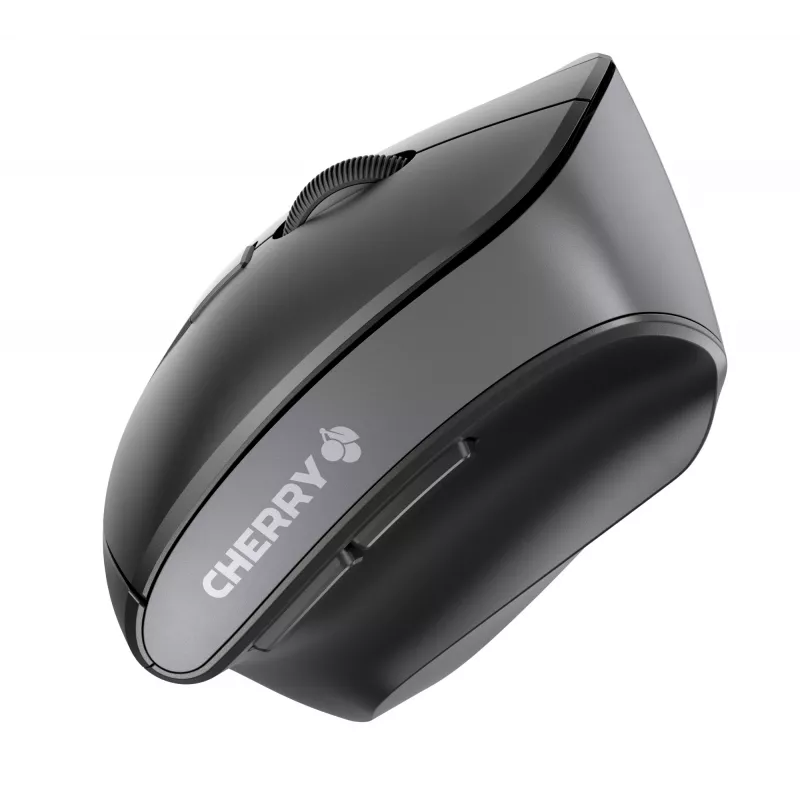 CHERRY MW 4500 LEFT bezdrôtová 45-stupňová myš, čierna, USB