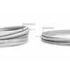 DIGITUS tenký patch kábel - CAT6 - U/FTP - Snagless - Cu - 10 m - sivý
