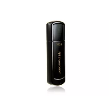 TRANSCEND Jetflash 350 - 16GB USB kľúč - USB 2.0 - čierna
