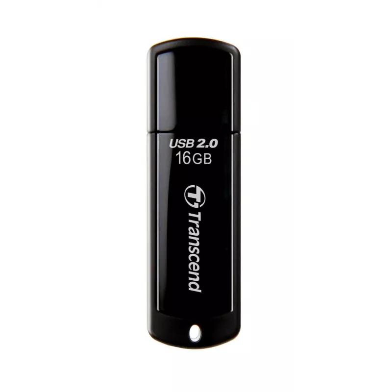 TRANSCEND Jetflash 350 - 16GB USB kľúč - USB 2.0 - čierna