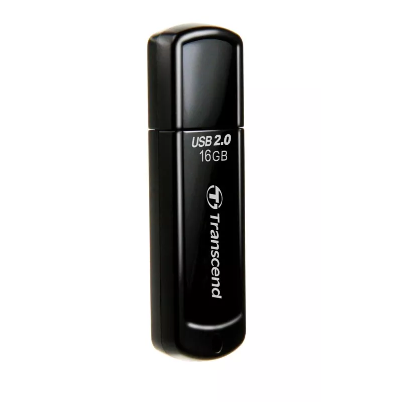 TRANSCEND Jetflash 350 - 16GB USB kľúč - USB 2.0 - čierna