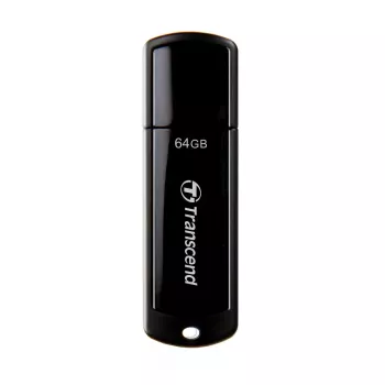 TRANSCEND JetFlash 700 - 64 GB USB kľúč - USB 3.0 - čierna