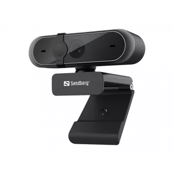 Sandberg USB webkamera Pro, 5 MP, 2592 x 1944 pixelov, Full HD, 30 fps, 1920x1080@30fps, 2595x1944@30fps, 1080p