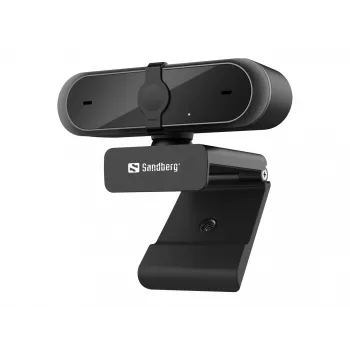 Sandberg USB webkamera Pro, 5 MP, 2592 x 1944 pixelov, Full HD, 30 fps, 1920x1080@30fps, 2595x1944@30fps, 1080p