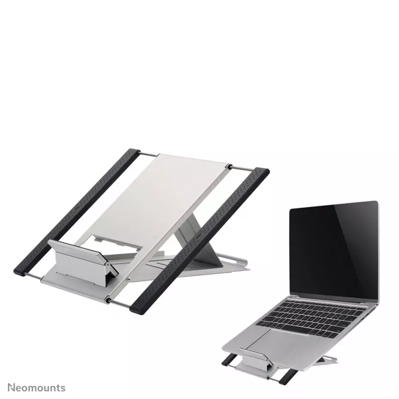 Neomounts NSLS100 stojan na notebook 10-22 palcov – skladací – kompaktný – univerzálny