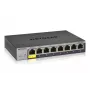 NETGEAR GS108Tv3 Managed L2 Gigabit Ethernet (10/100/1000) sivá