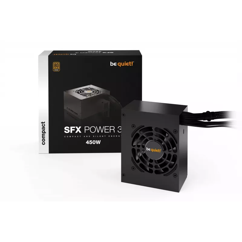 be quiet SFX POWER 3 450W napájací zdroj 20+4 pin ATX čierny