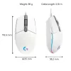 LOGITECH G203 Lightsync herná myš USB biela