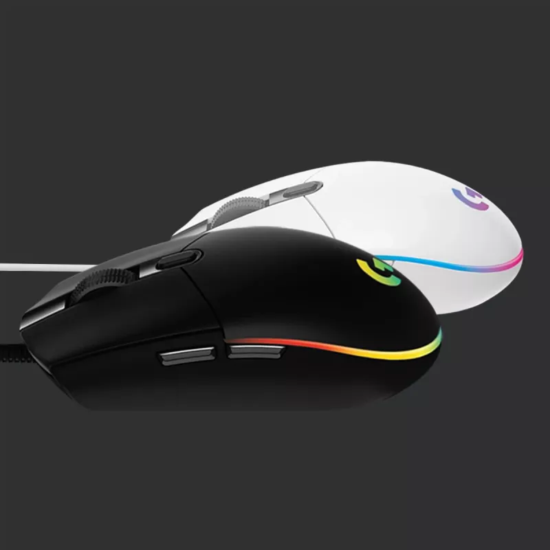 LOGITECH G203 Lightsync herná myš USB biela