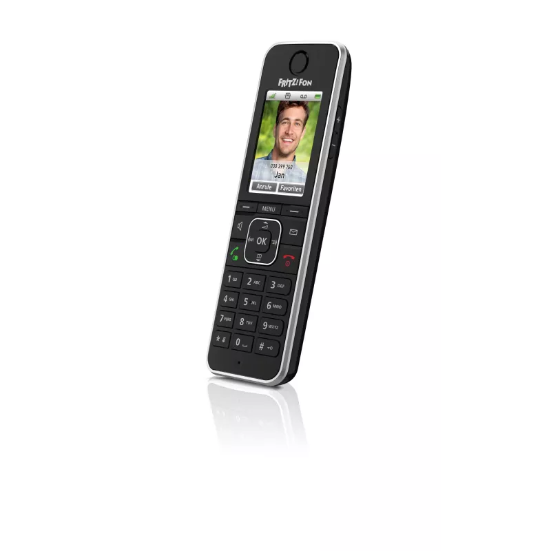 DECT telefón AVM FRITZ!Fon C6 čierny