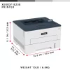 Xerox B230 A4 34ppm Wireless Duplex tlačiareň PCL5e/6 2 papierové zásobníky celkom 251 listov