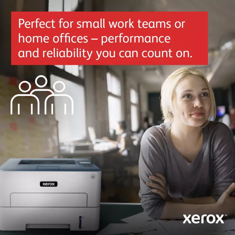Xerox B230 A4 34ppm Wireless Duplex tlačiareň PCL5e/6 2 papierové zásobníky celkom 251 listov