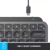 LOGITECH Minimalist Wireless Illuminated klávesnica - MX KEYS MINI - Graphite - Qwertz nemecká
