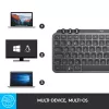 LOGITECH Minimalist Wireless Illuminated klávesnica - MX KEYS MINI - Graphite - Qwertz nemecká