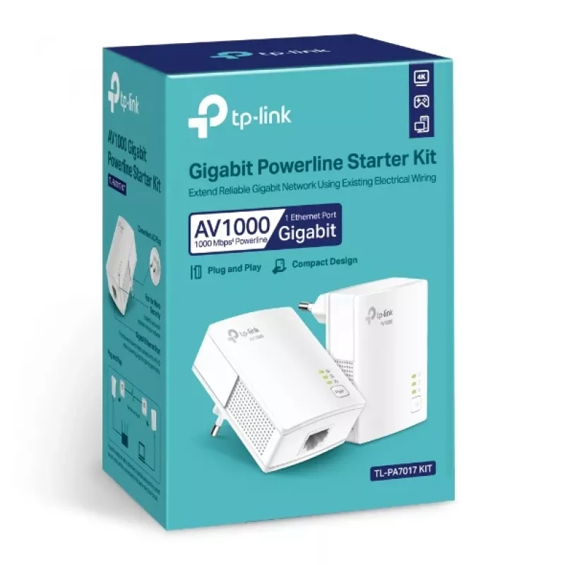 TP-Link TL-PA7019 KIT 1000 Mbit/s Ethernet LAN biela