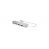 ICY BOX IB-HUB1425-C3 USB 3.2 Gen 1 (3.1 Gen 1) Type-C 5000 Mbit/s strieborný