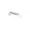 ICY BOX IB-HUB1425-C3 USB 3.2 Gen 1 (3.1 Gen 1) Type-C 5000 Mbit/s strieborný