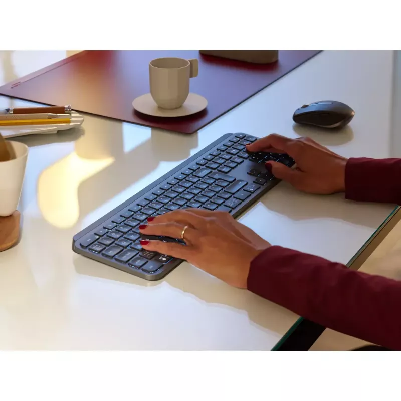 LOGITECH MX Keys For Business - Graphite - nemecká Qwertz