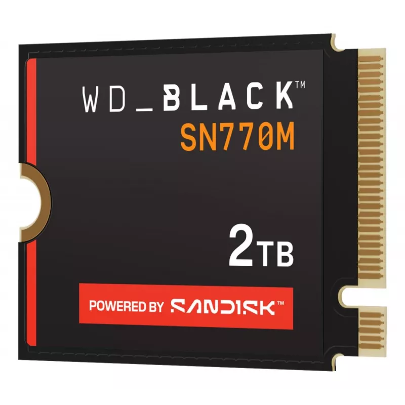 WESTERN DIGITAL SSD - WD_BLACK SN770M - 2 TB - PCIe Gen4 - M.2 2230